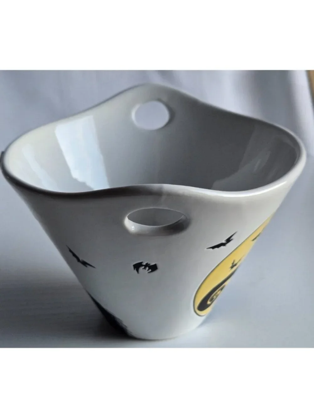 Disney Nightmare Before Christmas Jack Skellington Ramen Noodle Bowl Halloween